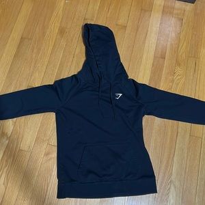 gymshark boack hoodie size:xs